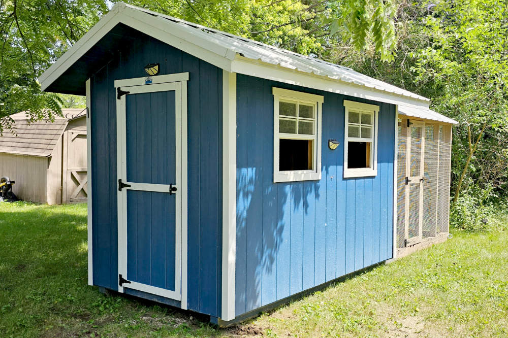 Deluxe Coop & Run Blue