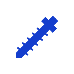 Anchor, Aluminum Screw